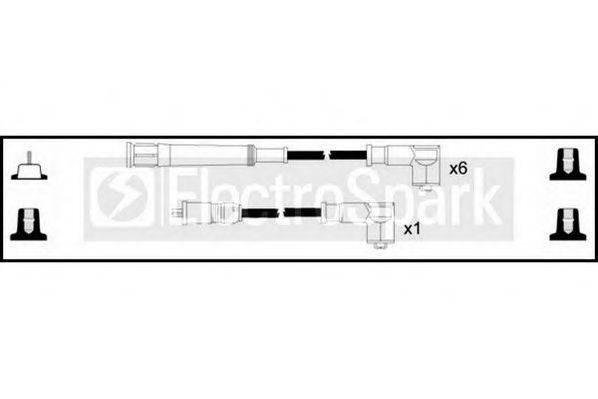STANDARD OEK166 Комплект дротів запалювання