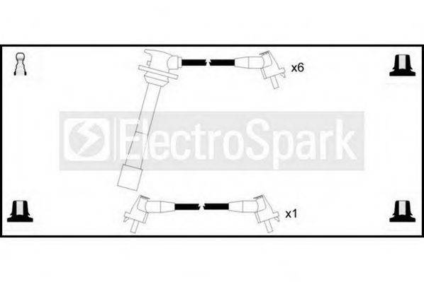 STANDARD OEK307 Комплект дротів запалювання