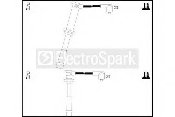 STANDARD OEK525 Комплект дротів запалювання