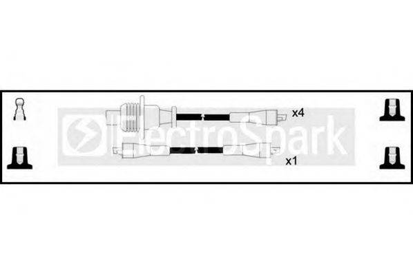 STANDARD OEK948 Комплект дротів запалювання