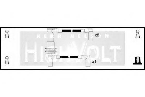 STANDARD OEF483 Комплект дротів запалювання