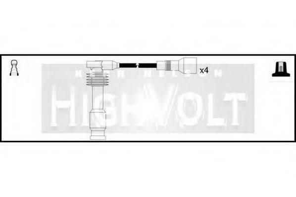 STANDARD OEF477 Комплект дротів запалювання