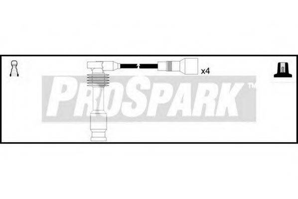 STANDARD OES1282 Комплект дротів запалювання