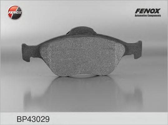 FENOX 23202 Комплект гальмівних колодок, дискове гальмо
