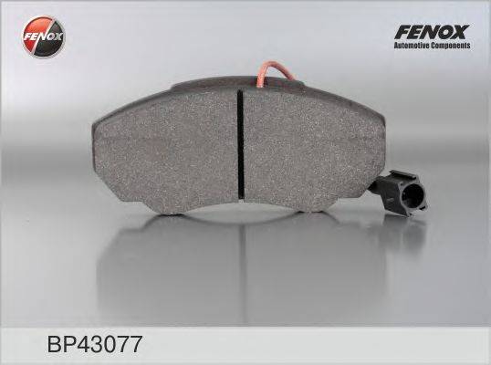 FENOX 23918 Комплект гальмівних колодок, дискове гальмо