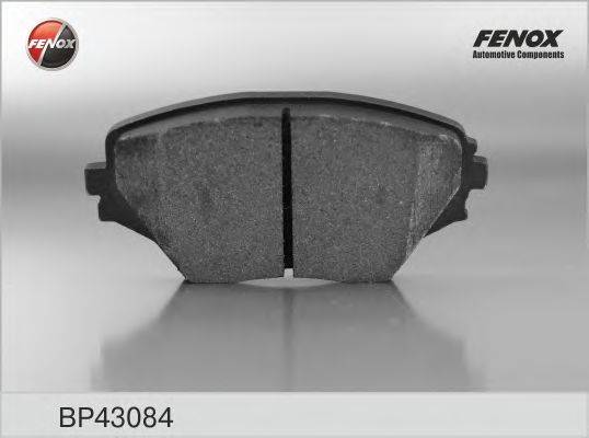 FENOX 23586 Комплект гальмівних колодок, дискове гальмо