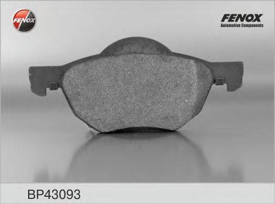 FENOX 24213 Комплект гальмівних колодок, дискове гальмо