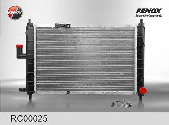 FENOX RC00025 Радіатор, охолодження двигуна
