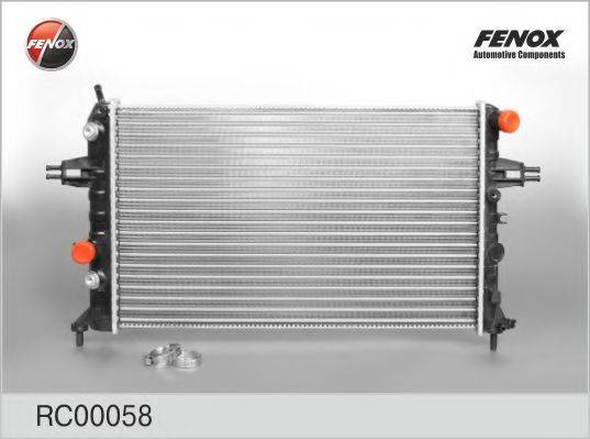FENOX RC00058 Радіатор, охолодження двигуна