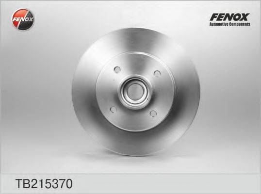 FENOX TB215370 гальмівний диск