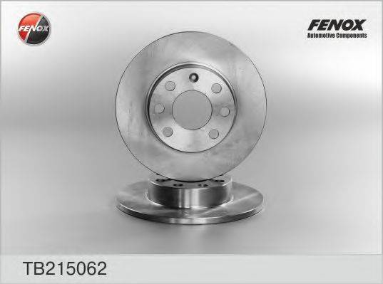FENOX TB215062 гальмівний диск