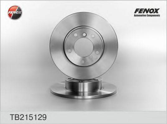 FENOX TB215129 гальмівний диск