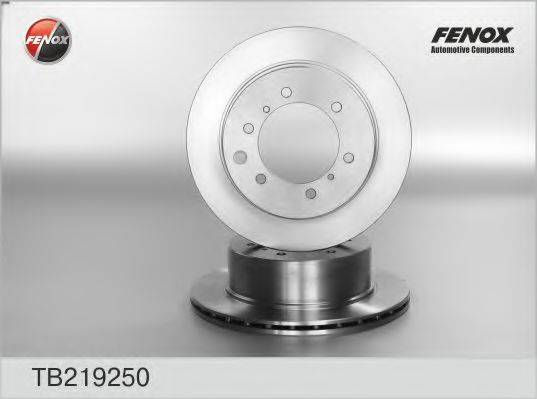 FENOX TB219250 гальмівний диск