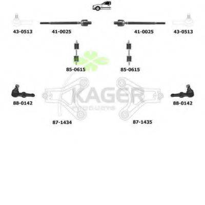 KAGER 800425 Підвіска колеса