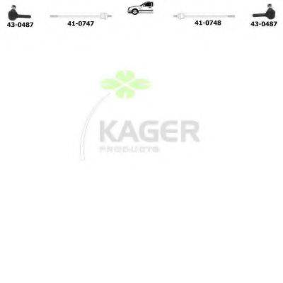 KAGER 800802 Підвіска колеса
