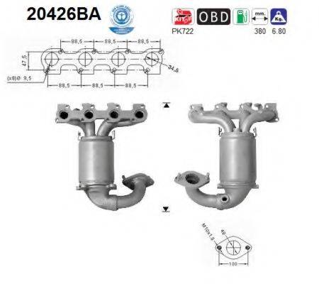 AS 20426BA Каталізатор