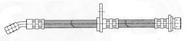KAWE 511847 Гальмівний шланг