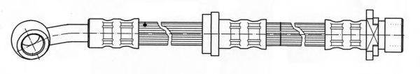 KAWE 511876 Гальмівний шланг