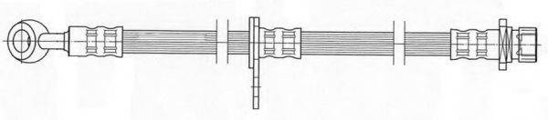 KAWE 512000 Гальмівний шланг