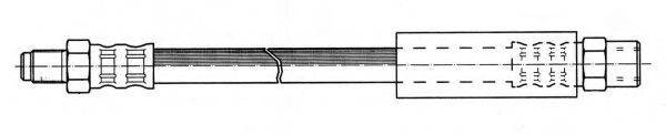 KAWE 511671 Гальмівний шланг