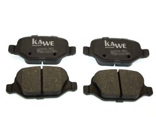 KAWE 810048 Комплект гальмівних колодок, дискове гальмо