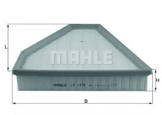 MAHLE ORIGINAL LX 1478