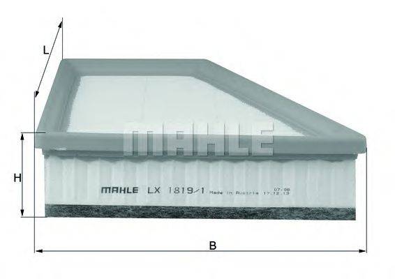 MAHLE ORIGINAL LX 1819/1