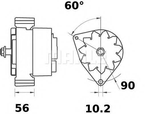 MAHLE ORIGINAL MG 433