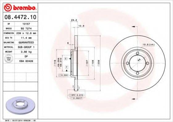 BRECO BS 7274