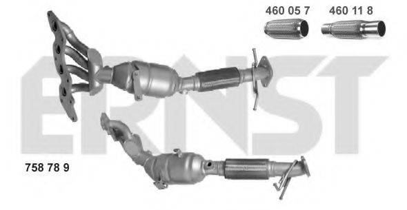 ERNST 758789 Каталізатор; Каталізатор колектора