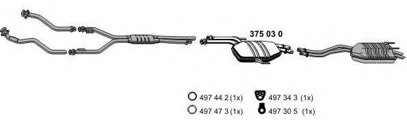 ERNST 040388 Система випуску ОГ