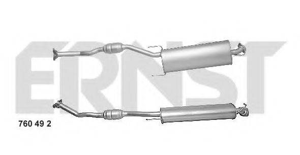 ERNST 760492 Каталізатор