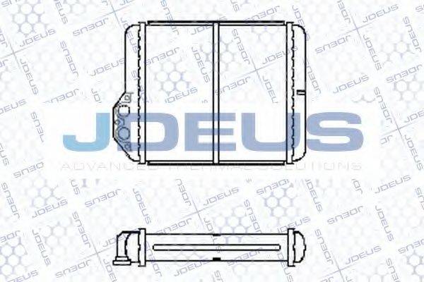 JDEUS 231M02 Теплообмінник, опалення салону