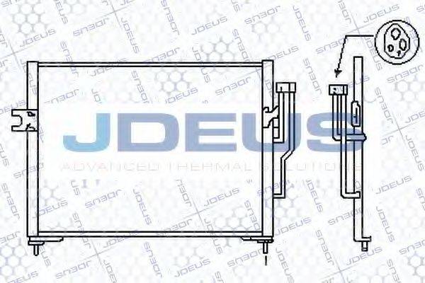JDEUS 718M10 Конденсатор, кондиціонер