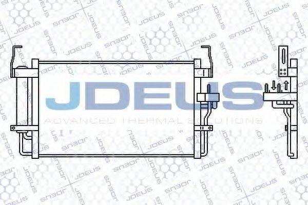 JDEUS 754M26 Конденсатор, кондиціонер