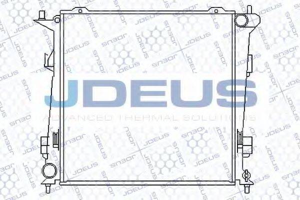 JDEUS 065M10 Радіатор, охолодження двигуна