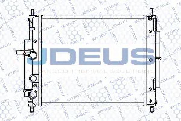 JDEUS RA0110910 Радіатор, охолодження двигуна