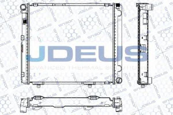 JDEUS RA0170300 Радіатор, охолодження двигуна