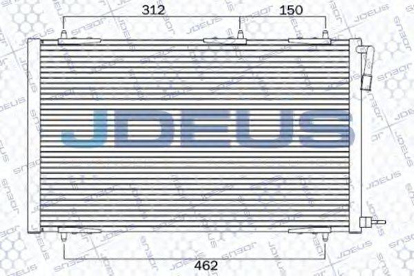 JDEUS 721M50 Конденсатор, кондиціонер