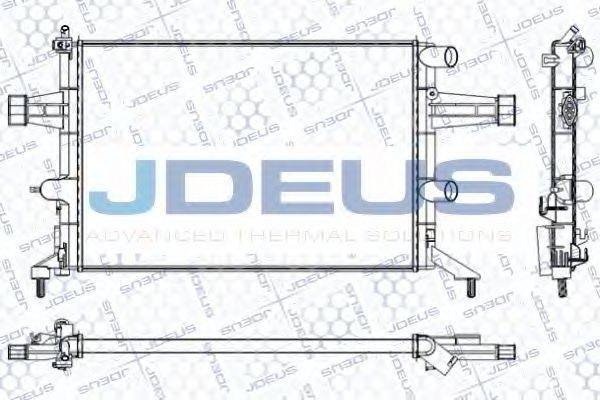 JDEUS RA0200740 Радіатор, охолодження двигуна