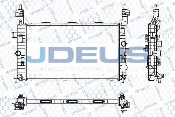 JDEUS RA0200910 Радіатор, охолодження двигуна