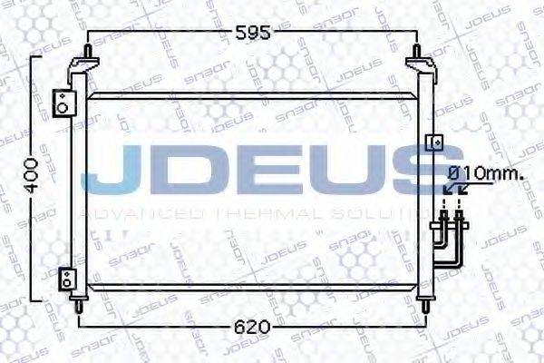 JDEUS 713M28 Конденсатор, кондиціонер