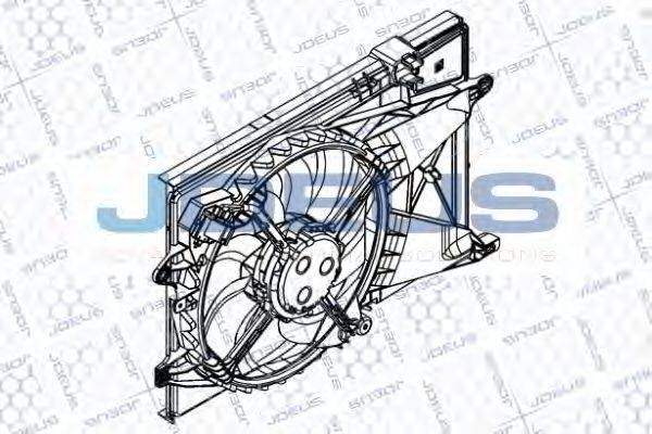 CHEVROLET 95160950 Вентилятор, охолодження двигуна