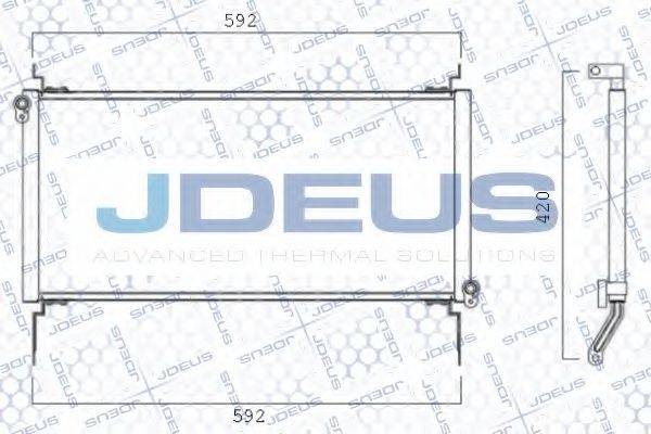 JDEUS 711M70 Конденсатор, кондиціонер