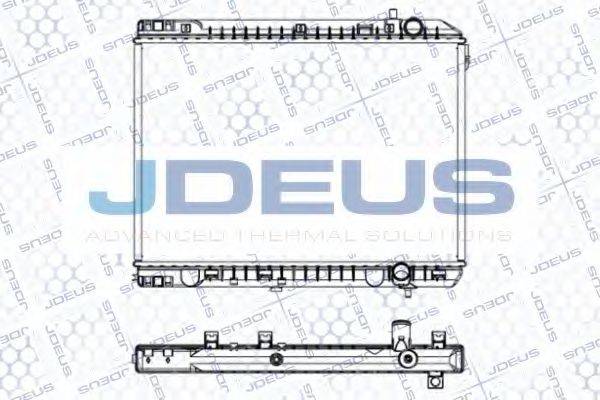 JDEUS 065M23 Радіатор, охолодження двигуна