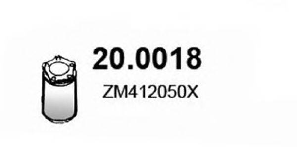 MAZDA ZM412050X Каталізатор