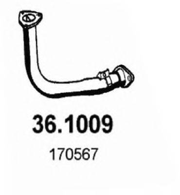 ASSO 361009 Труба вихлопного газу