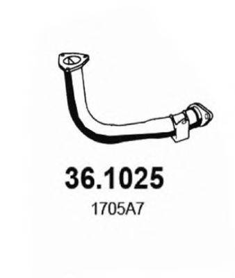 ASSO 361025 Труба вихлопного газу