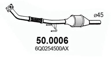 SKODA 600253058CX Каталізатор
