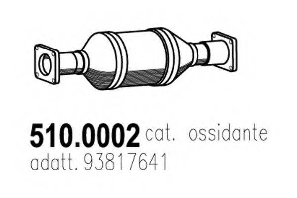 ASSO 5100002 Каталізатор